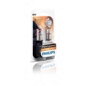 Автолампа ук. PHILIPS 12821B2 R5W 12V 5W BA15s