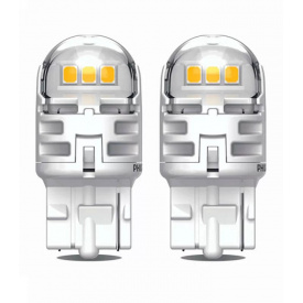 Комплект светодиодных ламп Philips 11065CU60X2 W21W LED Ultinon Pro6000 SI 12V WX3x16d white