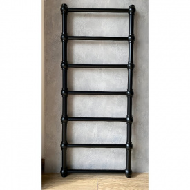 Полотенцесушитель водяной Terma Retro 800x504 черный матовый