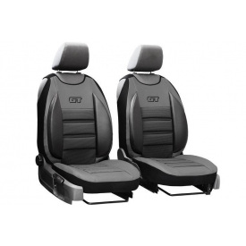 Авточехлы накидки для GEELY Emgrand EC7-RV 2009-2016 (2002-2011) POK-TER GT серые (на передние сиденья)