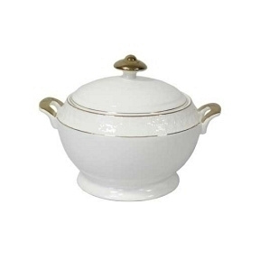 Супниця з кришкою 2.5 л порцелянова Снігова королева Interos 801821