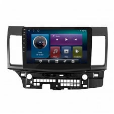 Штатная магнитола Lesko Mitsubishi Lancer X (2007-2017гг.) 10.1" 4+32Gb 4G+CarPlay Premium GPS