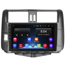 Штатная магнитола Lesko Toyota Land Cruiser Prado 150 Series 2009-2013 9" 2/32Gb Wi-Fi GPS Base (10968-59056)