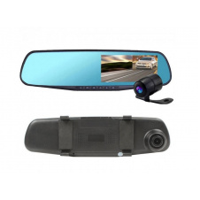 Автомобильное зеркало-видеорегистратор с камерой заднего вида Vehicle BlackBox DVR 1080p (BB90048)