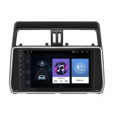 Штатная магнитола Lesko 10" Toyota Land Cruiser Prado 150 Series Рестайлинг 2 2017-2020 1/16Gb Wi-Fi GPS (9686-49856)