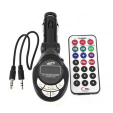 Трансмиттер FM модулятор автомобильный Sertec FM-129 black