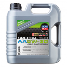 Синтетическое моторное масло Liqui Moly Special Tec AA 5W-30 4 л