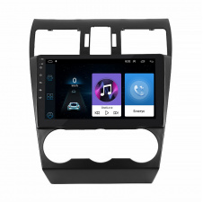 Штатная магнитола Lesko для Subaru Impreza IV Рестайлинг 2014-2016 экран 9" 1/16 Wi-Fi Optima GPS Android