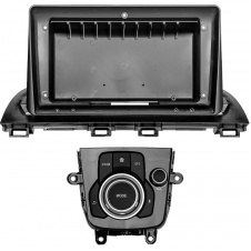 Переходная рамка Lesko Mazda 3 Alexa 2014-2019 9" + подключение с CANBUS (10651-58885)