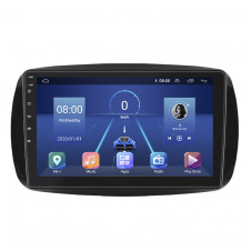 Штатная магнитола Lesko Smart Fortwo III 2014-н.в. 9" 4/64Gb 4G Wi-Fi GPS Top (10274-53350)