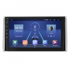 Штатная магнитола Lesko Toyota RAV4 V XA50 2018-н.в. 10" 4/32Gb 4G Wi-Fi GPS Top (9271-54018)