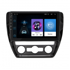 Штатная магнитола Lesko 10" Volkswagen Jetta VI 2010-2015 1/16Gb Wi-Fi GPS Base (9927-46712)