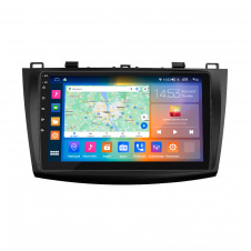 Штатная магнитола Lesko Mazda 3 II BL 2008-2011 IPS 9" 4/64Gb CarPlay 4G Wi-Fi GPS Prime (4756-56972)