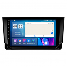 Штатная магнитола Lesko SEAT Ibiza IV Рестайлинг 2 2015-2017г 9" IPS 2/32Gb CarPlay 4G Wi-Fi GPS Prime (11372-66371)