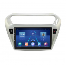 Штатная магнитола Lesko 9" Citroen C-Elysee I 2012-2016 6/128Gb 4G Wi-Fi GPS Top (9788-43596)