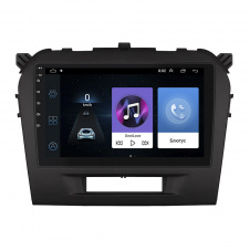 Штатная магнитола Lesko Suzuki Vitara II Рестайлинг 2018-н.в. 9" 1/16Gb Wi-Fi GPS Base (10285-55117)