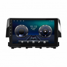 Штатная автомобильная магнитола Lesko Honda Civic 2016+ 4+64 GB 4G+CarPlay Premium 9"