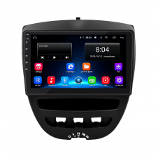 Штатная магнитола Lesko Peugeot 107 I 2005-2009 10" 2/32Gb/ Wi-Fi Optima GPS Android