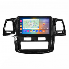 Штатная магнитола Lesko 9" для Toyota Hilux VII Рестайлинг 2011-2015 2/32Gb CarPlay 4G Wi-Fi GPS Prime (9676-48195)