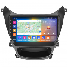 Штатная магнитола Lesko Hyundai Elantra V MD Рестайлинг 2013-2016 9" 4/64Gb CarPlay 4G Wi-Fi GPS Prime (10478-51308)
