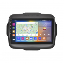 Магнитола Lesko Jeep Renegade I Рестайлинг 2018-н.в. IPS 9" 2/32Gb CarPlay 4G Wi-Fi GPS Prime (10255-53041)