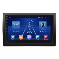 Штатная магнитола Lesko для Fiat Stilo 2001-2007 9" 6/128Gb 4G Wi-Fi GPS Top (11620-68125)