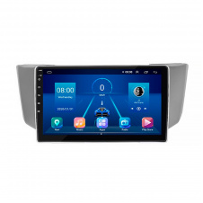 Штатная магнитола Lesko для Lexus RX II Рестайлинг 2006-2009 9" 4/32Gb 4G Wi-Fi GPS Top (10268-57162)