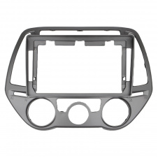 Переходная рамка Lesko 9" Hyundai i20 2012-2014 Серый (9942-41997)