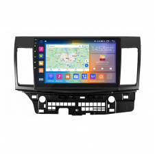 Штатная магнитола Lesko 10" Mitsubishi Lancer X 2007-2010 2/32Gb CarPlay 4G Wi-Fi GPS Prime (6104-47857)