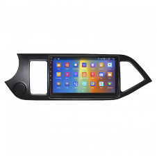 Штатная магнитола Lesko Kia Picanto II 2011-2015 IPS 9" 4/64Gb CarPlay 4G Wi-Fi GPS Prime (10525-53120)