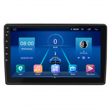 Штатная магнитола Lesko Toyota Auris I 2006-2010 10" 4/64Gb 4G Wi-Fi GPS Top (11377-66410)
