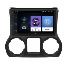 Штатная магнитола Lesko Jeep Wrangler III JK 2007-2018 10" 1/16Gb Wi-Fi GPS Base (10258-53046)