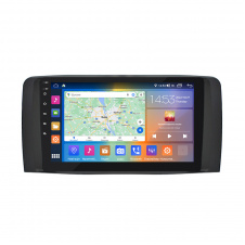 Штатная магнитола Lesko 9" Mercedes-Benz R-Класс I 2005-2007 4/64Gb CarPlay 4G Wi-Fi GPS Prime (9602-47822)