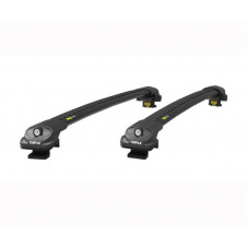 Автобагажник на крышу Turtle AIR 1 Kia Ceed 2007-2012 черный