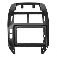 Переходная рамка Lesko Volkswagen Polo 4 2001-2009 гг 9" Черный (9914-39396)