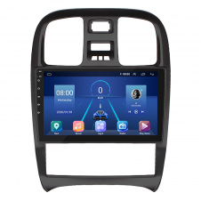 Штатная магнитола Lesko Hyundai Sonata 2001-2013 гг 9" 4+32Gb 4G+CarPlay Premium GPS Android (8680-32906)