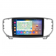 Штатная магнитола Lesko 9" Kia Sportage IV Рестайлинг 2018-н.в. 2/32Gb CarPlay 4G Wi-Fi GPS Prime (9505-47765)