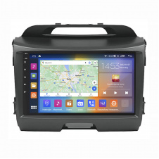Штатная магнитола Lesko 9" Kia Sportage III 2010-2014 2/32Gb CarPlay 4G Wi-Fi GPS Prime