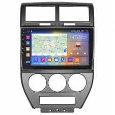 Штатная магнитола Lesko Jeep Compass I 2006-2010 10" 2/32Gb CarPlay 4G Wi-Fi GPS Prime (10253-52029)