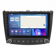 Штатная магнитола Lesko для Lexus IS II Рестайлинг 2 2010-2013 10" 4/64Gb CarPlay 4G Wi-Fi GPS Prime (11793-69654)