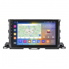 Штатная магнитола Lesko Toyota Highlander III U50 2013-2016 IPS 10" 2/32Gb CarPlay 4G Wi-Fi GPS Prime (9688-53961)