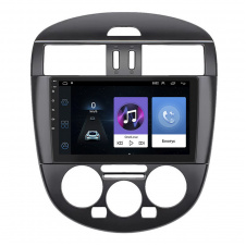 Штатная магнитола Lesko Nissan Pulsar VI C13 Manual AC 2014-2018 9" 1/16Gb Wi-Fi GPS Base (10723-55622)