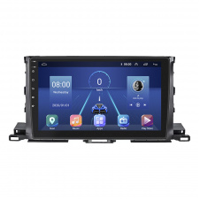Штатная магнитола Lesko Toyota Highlander III U50 2013-2016 10" 4/32Gb 4G Wi-Fi GPS Top (9688-53964)