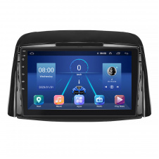 Штатная магнитола Lesko Renault Koleos I Рестайлинг 2011-2013 9" 4/32Gb 4G Wi-Fi GPS Top (11329-62960)