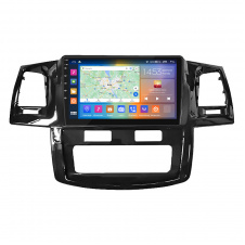 Штатная магнитола Lesko 9" Toyota Fortuner I 2005-2015 2/32Gb CarPlay 4G Wi-Fi GPS Prime (9677-48183)