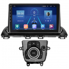Штатная магнитола Lesko Mazda 3 III BM Рестайлинг 2016-2019 9" 6/128Gb 4G Wi-Fi GPS Top (10683-65194)