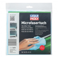 Специальная ткань для очистки из микрофибры Liqui Moly Microfasertuch 40х40 см 1 шт Голубой (1651)