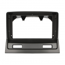 Штатный комплект переходная рамка с проводкой Lesko 9 Mitsubishi Galant 2003-2012 Black 12220-71562
