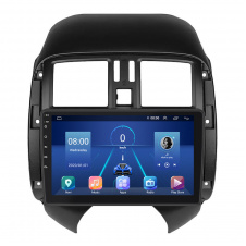 Штатная магнитола Lesko для Nissan Sunny N17 2012-2014 9" 4/64Gb 4G Wi-Fi GPS Top (12169-68743)