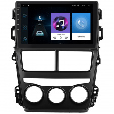 Штатная магнитола Lesko для Toyota Yaris III Рестайлинг 2 2017-2020 9" 1/16Gb Wi-Fi GPS Base (10874-60909)